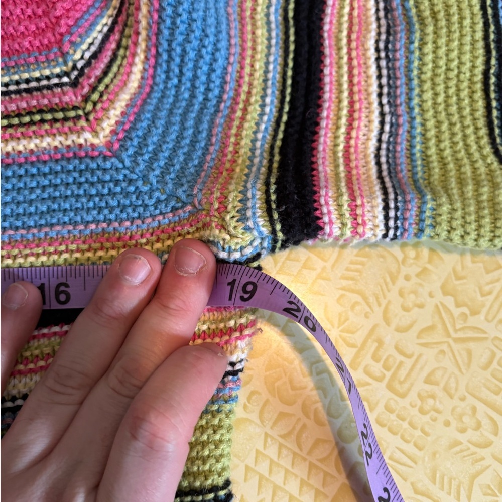 Vintage Liz Claiborne Multicolor Striped Cardigan - Picture 6 of 8